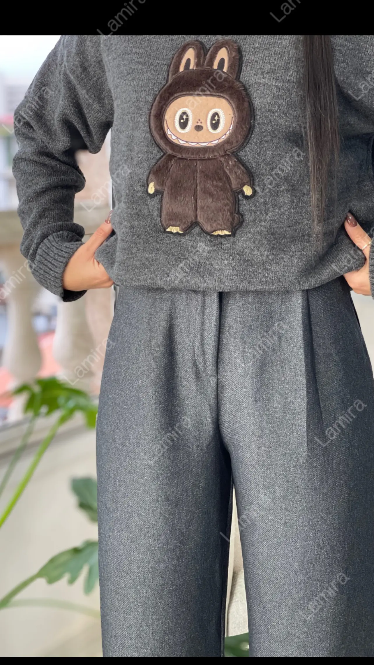 شلوار موهر پاییزی برند اورجینال ترک